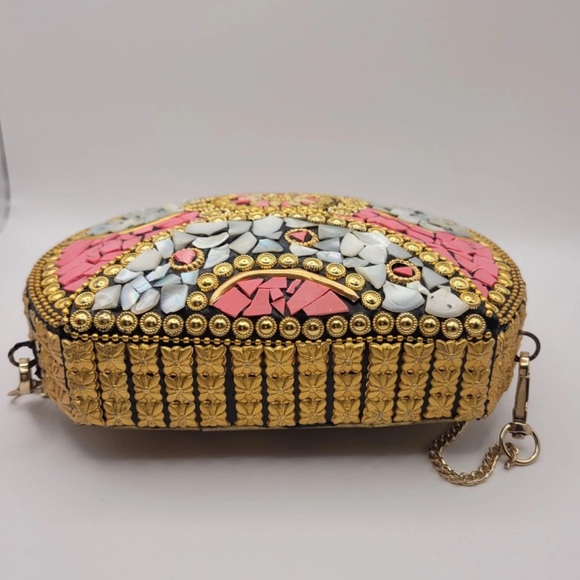 RAMLA Mosaic Beverly Hills Clutch Bag - Picture 7 of 8